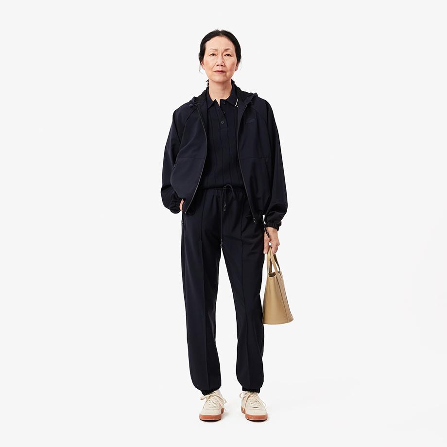 [lacoste] Women's Wool Blend Jogger Pants HF7451-54NHDE