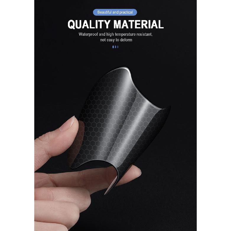 Car Door Handle Sticker Protective Film Door Bowl Protector Trim Sticker Universal Anti-Scratch Protection Car Handle Bowl Strip Interior Mirrors 6
