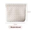 Portable Makeup Bag with Lipstick, Data Cable, Bluetooth Headset, Charger, and Key Storage; Automatic Closure Spring Sheet Design