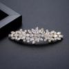New Luxury Bridal Wedding Hair Pin Fashion Ladies Gifts Crystal Barrettes Woman Trendy Sparkling Elegant Geometric Clips Head