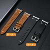 Luxus-Lederarmband für Samsung Galaxy Ultra Watch 47mm Lückenlos Business-Armband für GALAXY WATCH ULTRA 47 Gebogenes Endstück