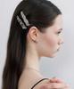 Byhyeres Clip Click Wave Form Metal Hairpin Set (White/Matte) Bh7H64769Wsxxx