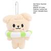 Keychain Plush Pendant Anime Stuffed Figure Wearing Swim Ring Throw Pillows Keychain Pendant Room