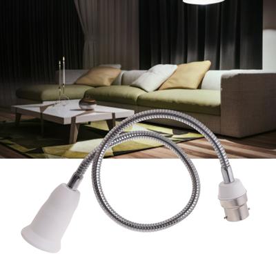 Universeller B22 zu E27 Verlängerter Lampenfassung Adapter 360 Grad Drehbar Glühbirnen Sockel Konverter für Verschiedene LED-Leuchten