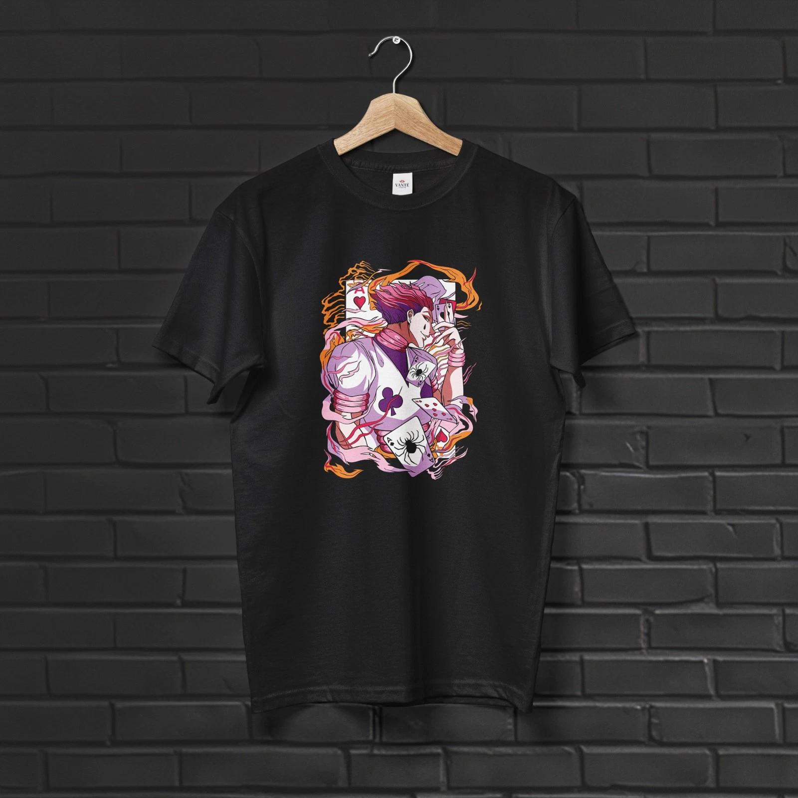

Hisoka Morow T Shirt Phantom Troupe Magician Graphic Cotton Streetwear Tee 3XL