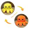 18-48cm Cute Double-Sided Plush Octopus Pillow Soft Stuffed Animal Doll Home Room Decor Gift for Kids