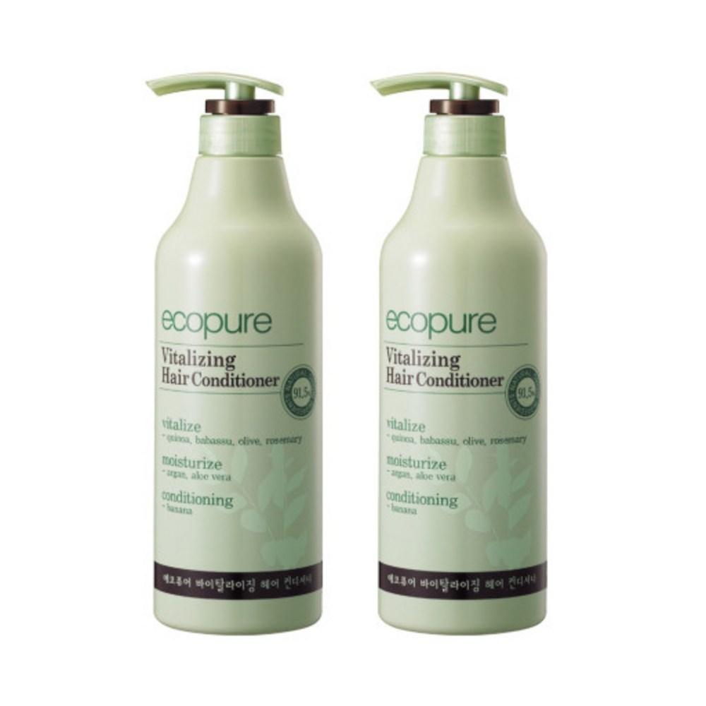 Man with Flowers Eco Pure Vitalizing Hair Conditioner 2 Pcs 700ml