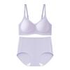 Anti-Gravity Seamless Wire-Free Support Bra with Fixed Cups & Letter Straps