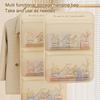 Large Capacity Storage Mesh Bag Multi-layer Sundry Bags Underwear Socks Storage Bags