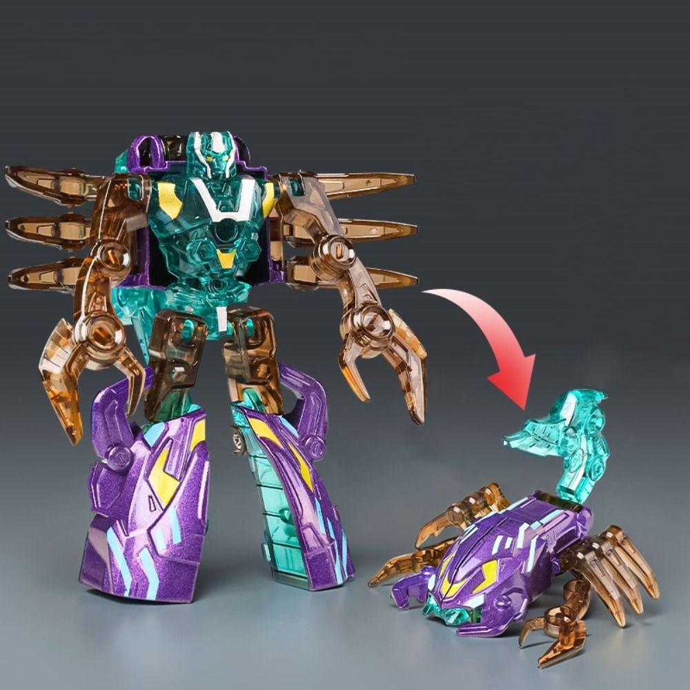 Mantis/Skorpion Tierverformungsroboter Mehrgelenkiges Modell Transformationsspielzeug Jungengeschenk