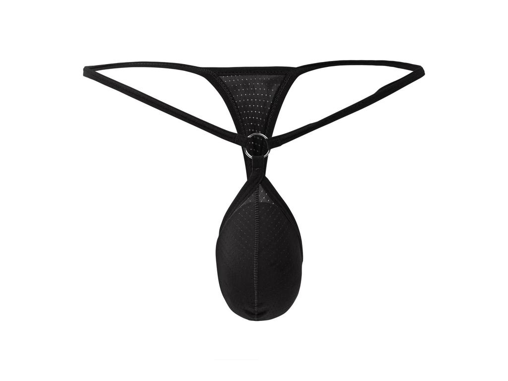 Herren Sexy Low-Rise Mesh String Unterwäsche - E-092