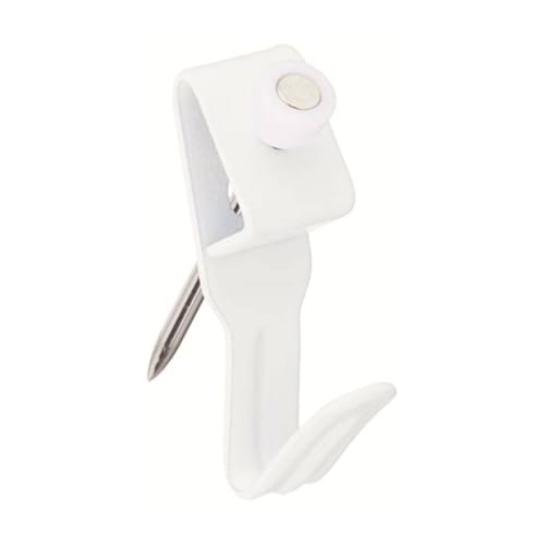 Fukui Metal Craft Iron, Medium Size, X-Hook, Small, White, Pack of 5, 4053SW-5