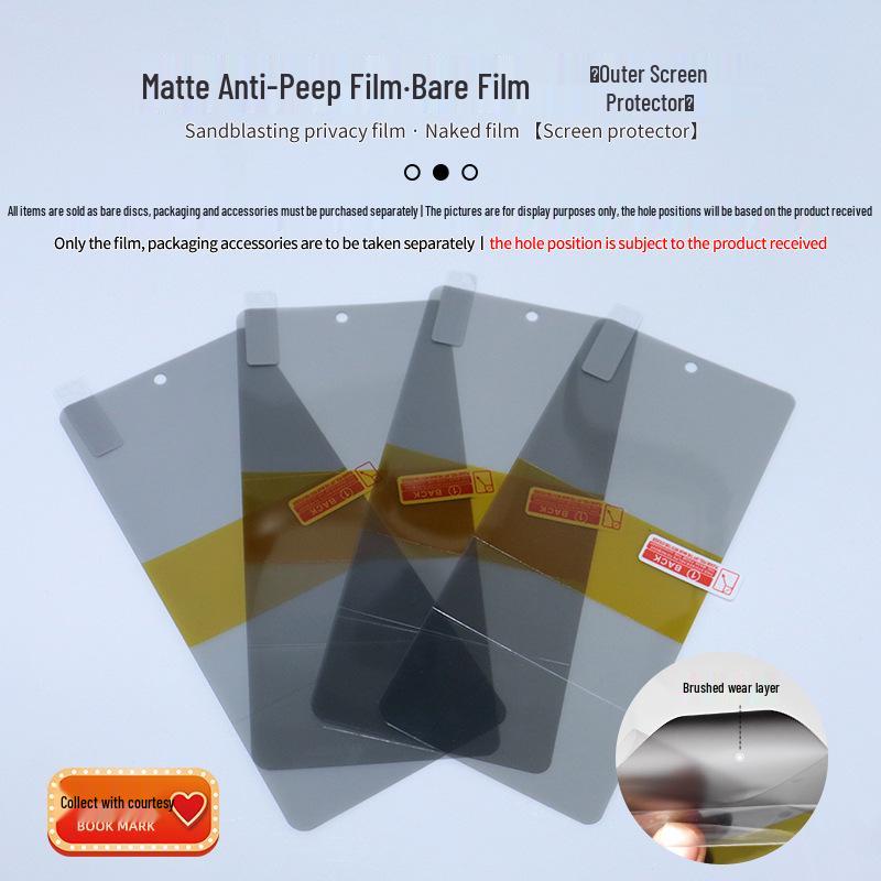 Samsung Z Fold 7/6 HD Matt Anti-Fingerabdruck Blickschutzfolie - Selbstheilend, Kratzfest, Hydrogel-Schutz für Faltbildschirme.