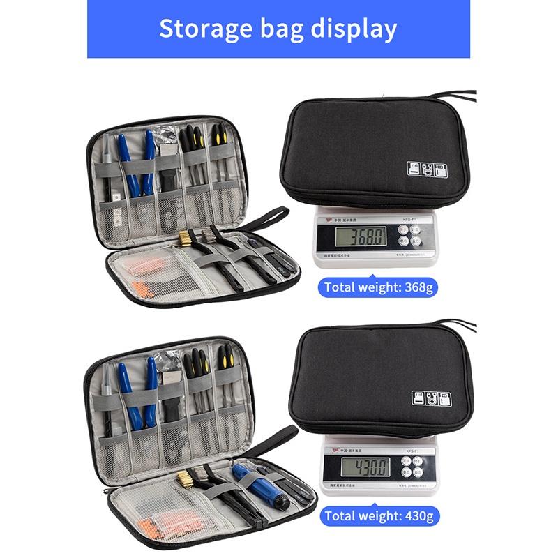 Kit di Attrezzi per Stampante 3D da 46/57 Pezzi con Custodia Portatile e Attrezzi Completi per Finitura e Pulizia per Hobbisti Progetti Creativi Fai-da-te