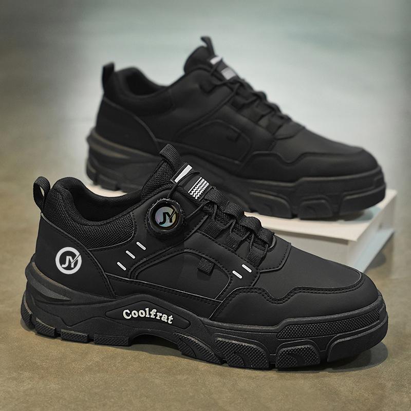 Autumn new breathable shoes Martin boots platform sports board shoes