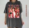 Retro Teen Heartthrob Basketball T-Shirt, 90s Bootleg Style, Teen Movie Fan Gift