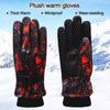 Kids Thicken Warm Children Ski Gloves Long-sleeved Mitten Windproof Waterproof Snow Snowboard