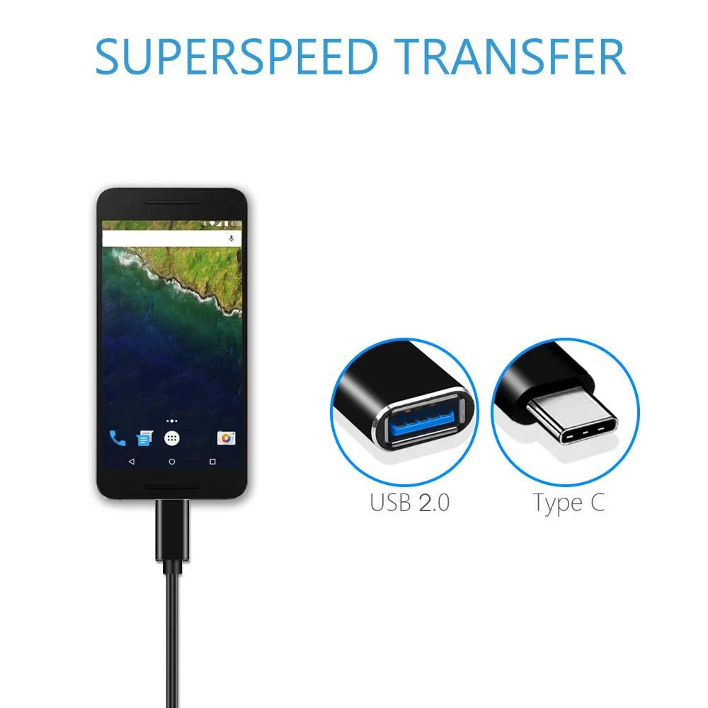 USB C To USB Adapter OTG Cable USB Type C Male To USB 2.0 Female Cable Adapter for MacBook Pro Samsung Type-C Adapter for Xiaomi
