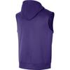 Nike Dri-Fit Nba Los Angeles Lakers Spotlight Loose Sweat-Wicking Sleeveless Hoodie Men Hoodies Purple HJ9173-504