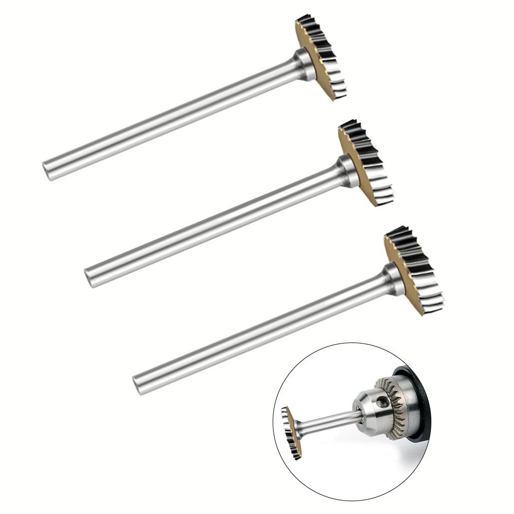 Geeignet für Steinbearbeitung, Gravur, Rotationswerkzeug, Metallschneider, 12 mm Kopfdurchmesser, silberfarben