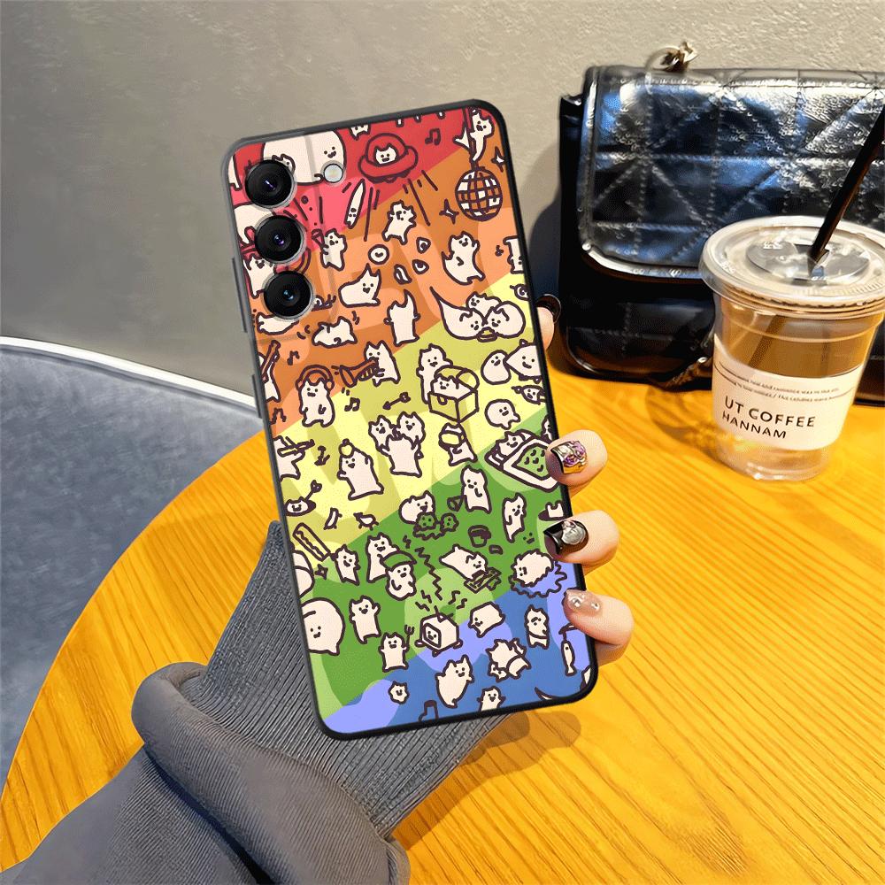 

Case for Samsung Galaxy A55 A06 A23 A52 A36 A53 A17 A37 A05 A57 A15 A73 A51 A25 A16 Phone Cover A50 A12 A41 A13 A70 Cute Cat Galaxy A41
