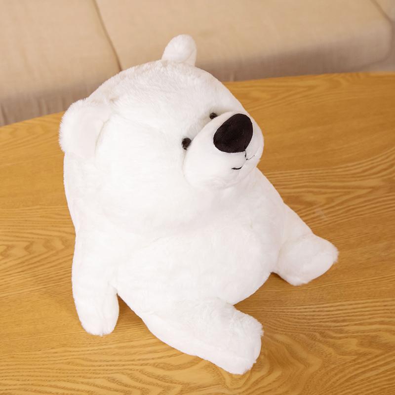 

Chubby Dinosaur Plush Toy Adorable Fat Dump Pig Stuffed Animals Plushie Panda Bear Gentle Furry Polar Bear Doll Sleep Hug Present 23cm