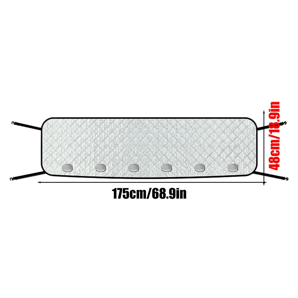 

Car Windshield Cover Front Windshield Cover Windproof Automotive Shade Blocking For Dust Leaves Bird Droppings Truck Daily