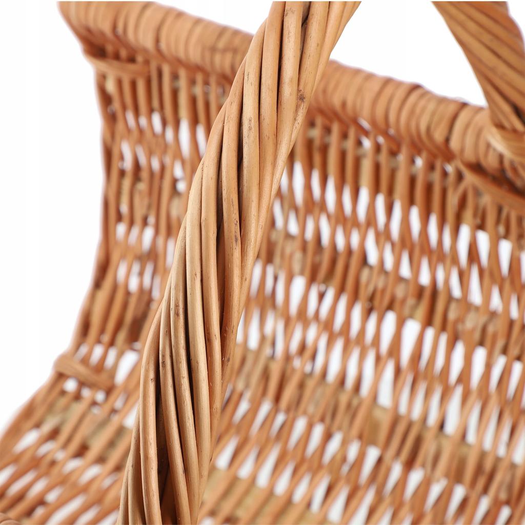 KADAX Wicker Basket For Firewood