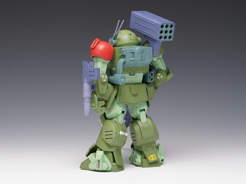 Wave Armored Trooper Votoms Scope Dog Red Shoulder Custom 1/24 Scale, Approximately 19cm Tall, Pre-Colored Plastic Model BK-181 (Robot)