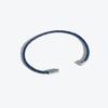 Rush Off Casual Leather Bracelet - Navy