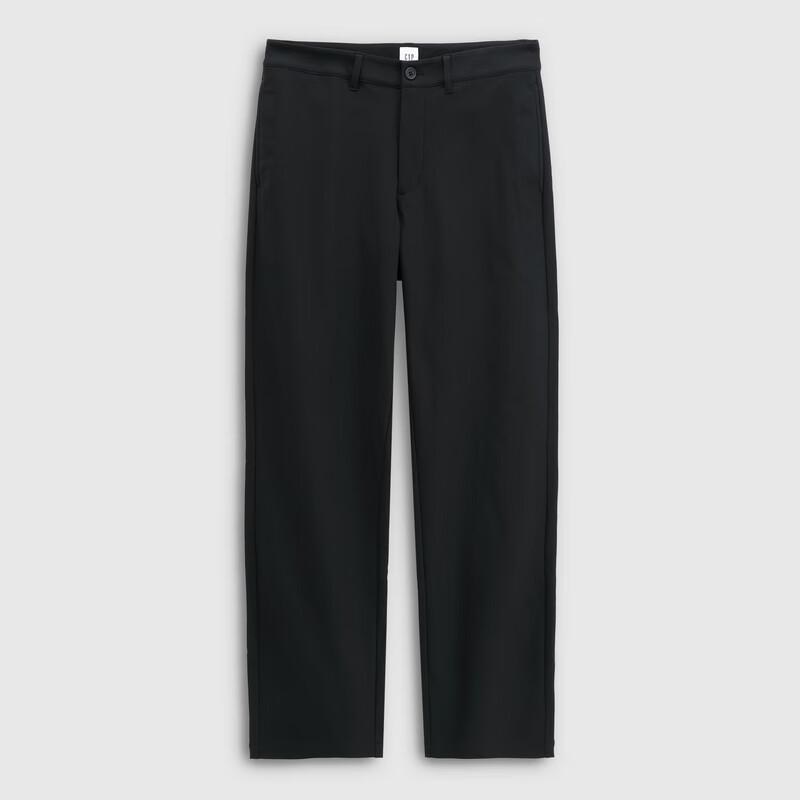 Gap Men's 2025 Autumn Fleece-Lined Straight-Leg Casual Pants