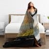 Jane Austen Pemberley Stolz und Vorurteil Decke Flanell Vintage Atmungsaktive Überwurfdecke für Zuhause Frühling/Herbst Reisen