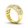 Aesthetic Hollow Leaf Finger Ring For Women Newly Designed Wedding Band Romantic Bride Rings Party Bling  Cz Jewelry