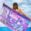 Psychological Visual Game NEEDY GIRL OVERDOSE Big Microfiber Beach Towels Quick Dry Towel Sand Beach Towels Pool Towel