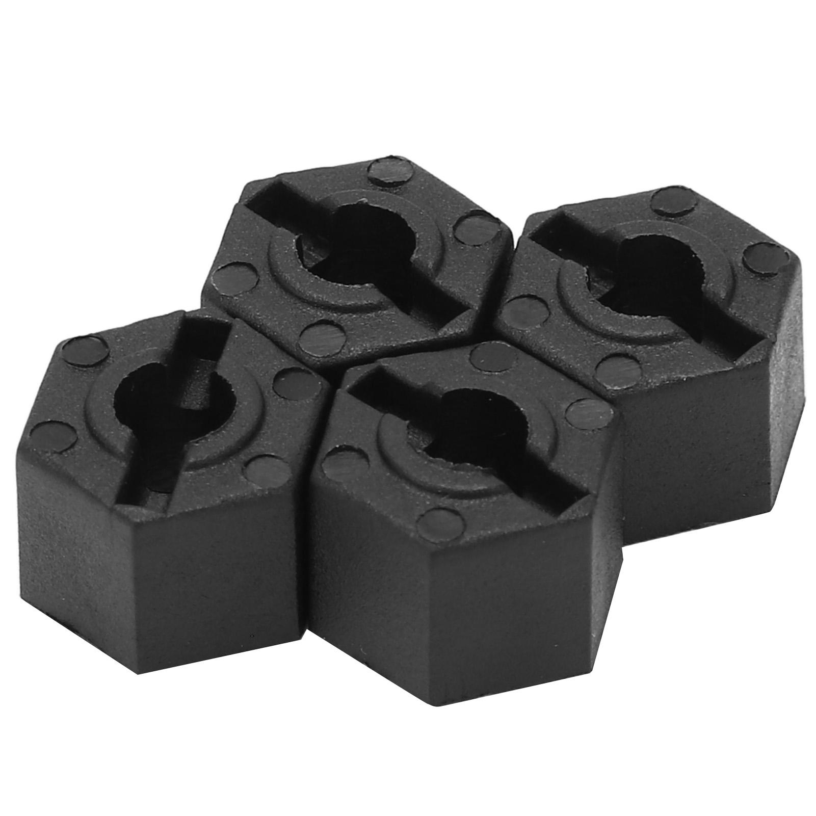 

4PCS Hex Wheel Hubs Extension Adapter RC Model Car Parts Widened Adapter for ZD Racing 7504 110 RC