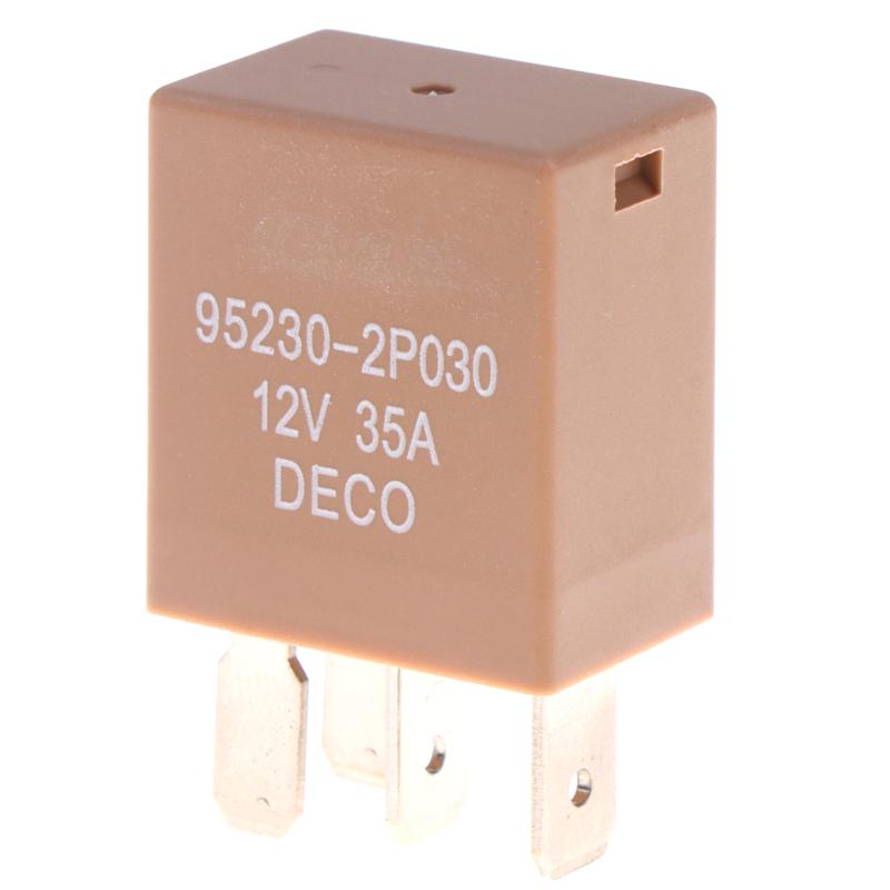 12V 35A Automotive Relay 95230-2P030 4Pin Car Relay Stable Conductivity For Vehicle Electrical Repair Replacement