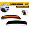 Smoked Amber LED Front Bumper Side Marker Light For -2024 Dodge Durango EOA