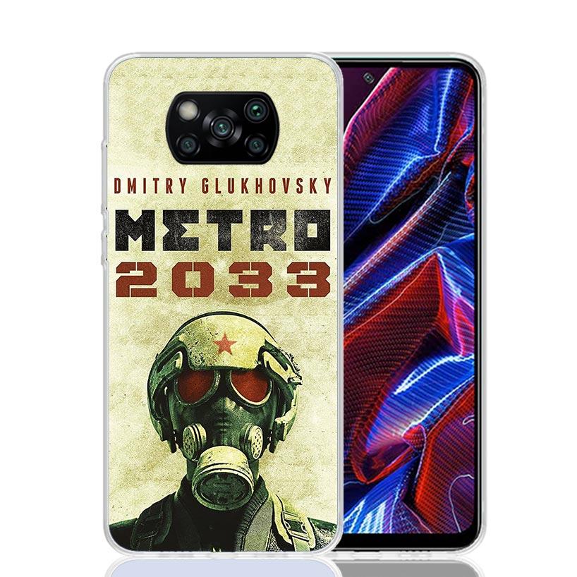 

Metro 2033 Phone Case For Xiaomi Poco F7 Ultra X7 X6 Pro X5 Redmi 15 15C 13 13C 12 12C 10 10A 10C 9 9A 9C 9T Shell Poco X7 X6 X5 Redmi 10