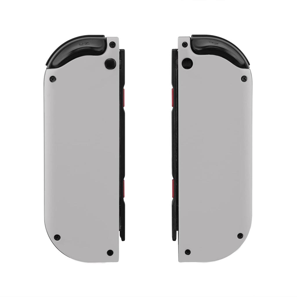 EXtremeRate Switch-Handheld-Controller-Shell-Gehäuse für Tastenmuster-Schaltergehäuse für OLED mit vollständigem Tastensatz NES Joy-Con (Richtungsversion),