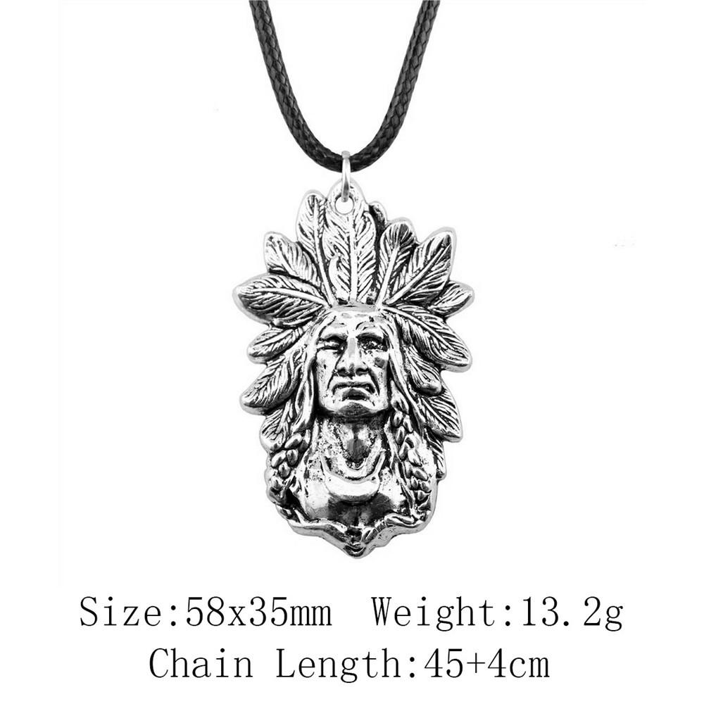 2025 Trend Best Friend Necklace Chief Pharaoh Buddhism Necklace Leather Chain 45cm Audience Necklaces With Pendant