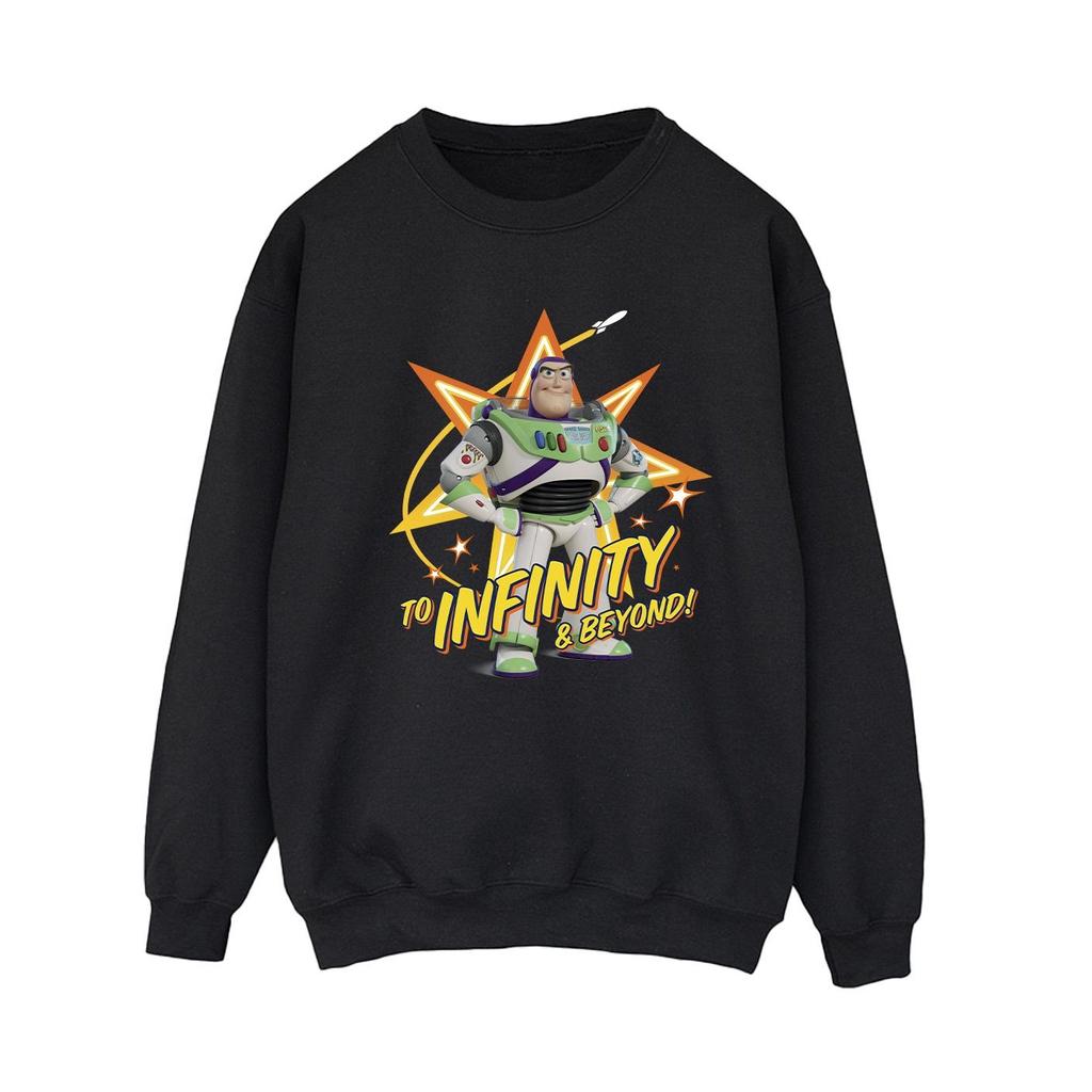 Disney Womens/Ladies Toy Story Buzz To Infinity Sweatshirt