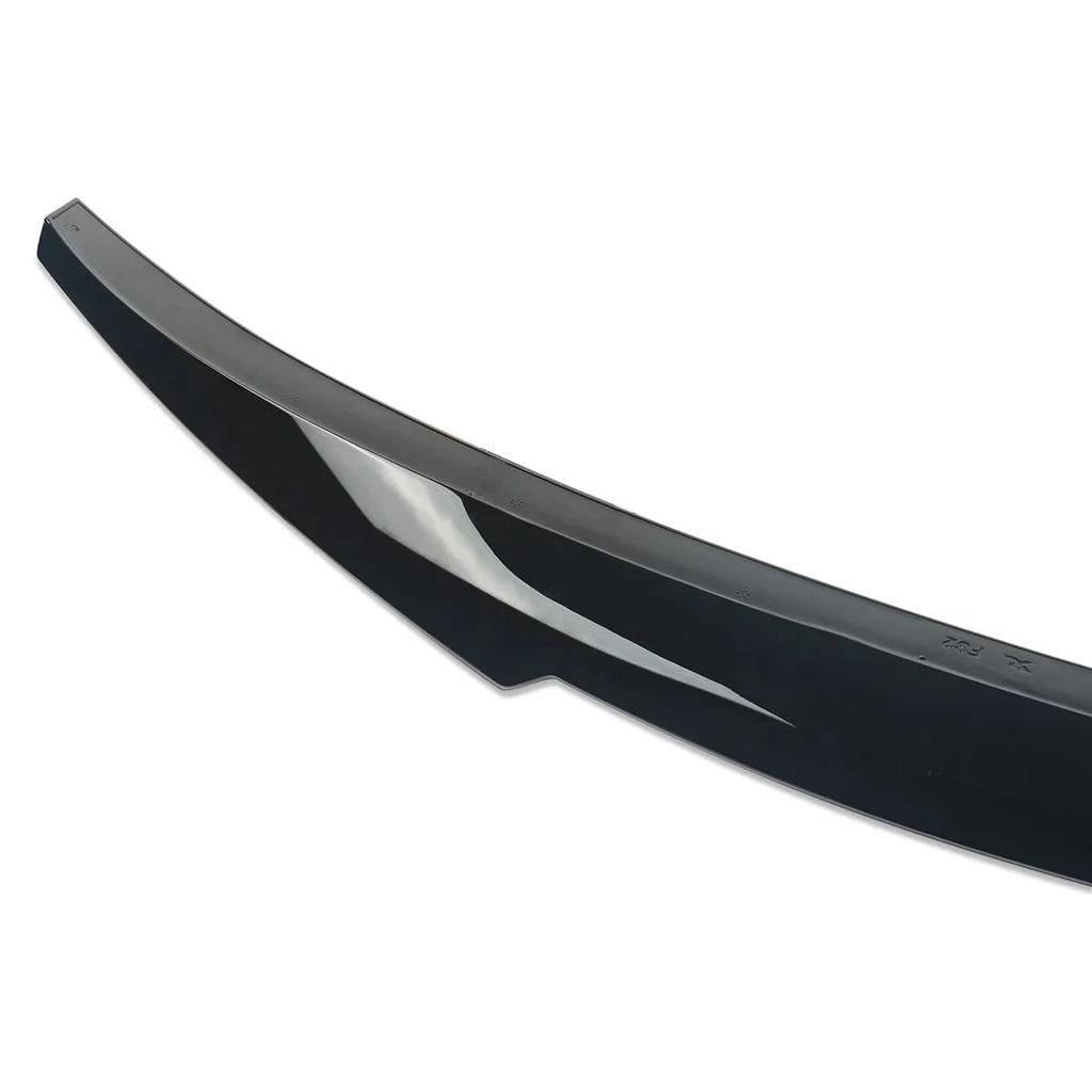 MagicKit  FOR BMW 4 SERIES F32 COUPE  M4 STYLE GLOSS BLACK CAR REAR TRUNK LIP SPOILER 2013-2020 QCYZR1