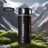 Hals Insulated Kettle for Outdoor Use, Car Travel, Stainless Steel Water Bottle, Large Capacity Thermos, Hot Water Bottle, 2025 New Model