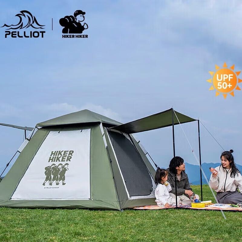 HIKER Automatic Quick-Open Camping Tent