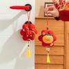 Year Of The Horse Plush Hanging Decorations For Festive Doorway Celebration