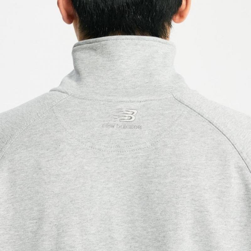 New Balance Uni Nbsc Half Zip Up Sweatshirt Nbncd31823