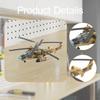 1/72 Scale Aircraft Model Building Kit Airplane Display Realistic Pretend Play Tabletop