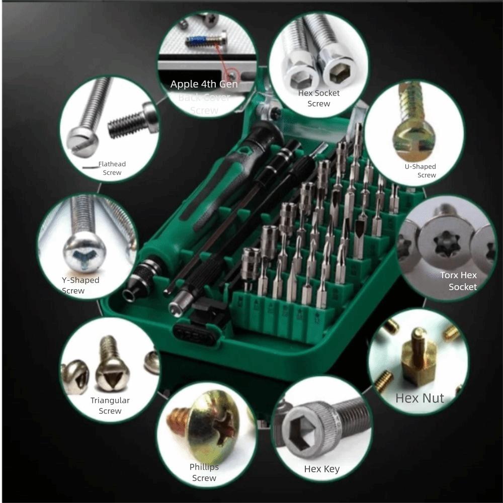 Hex Precision Screwdriver Set Torx Zinc Zinc Alloy Steel Screwdriver Repair Tool Kit  Electronics Repair