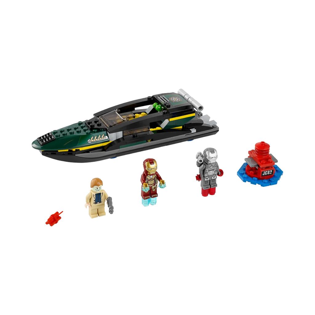 Lego Marvel Iron Man: Extremis Sea Port Battle