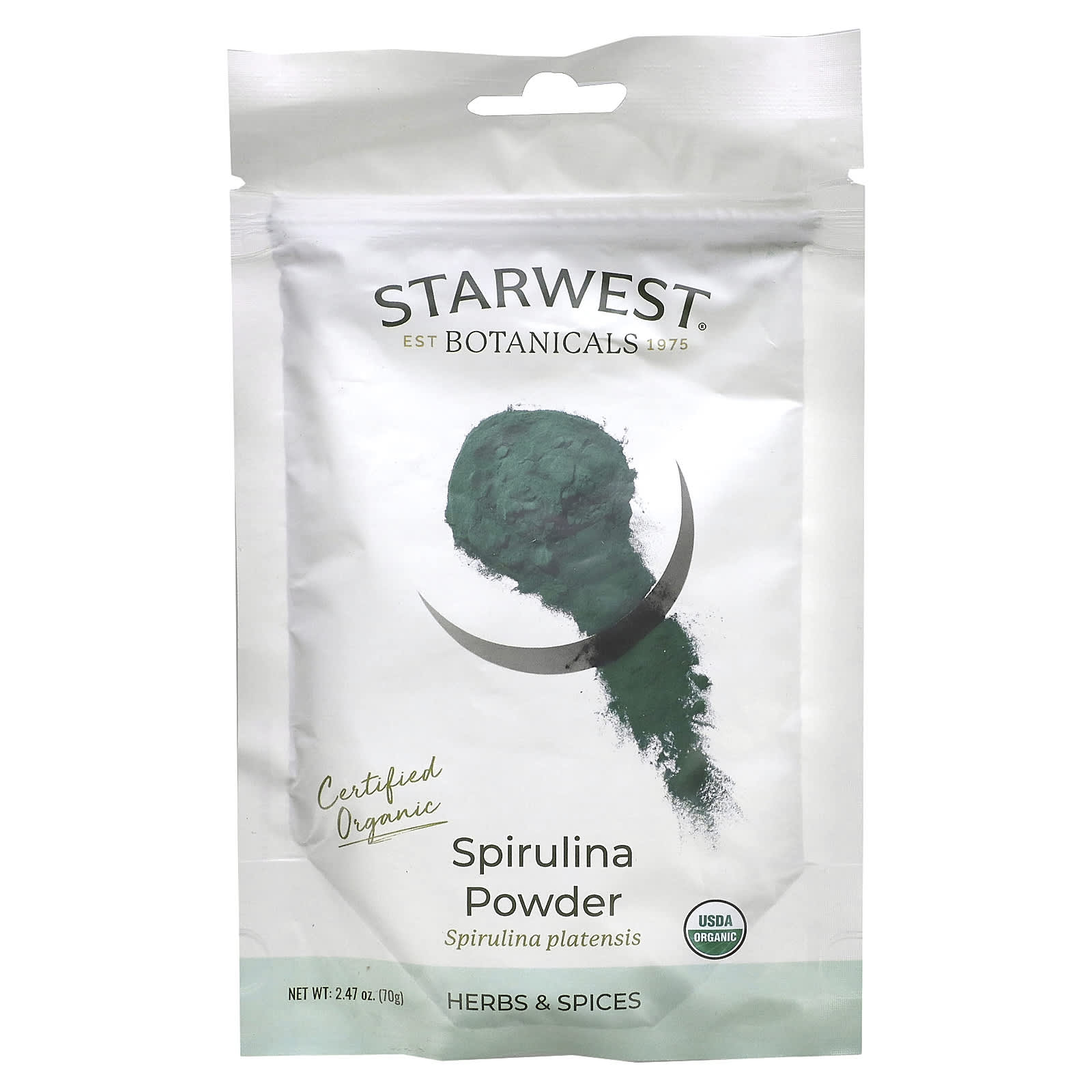

Organic Spirulina Powder, 70G(2.47Oz)